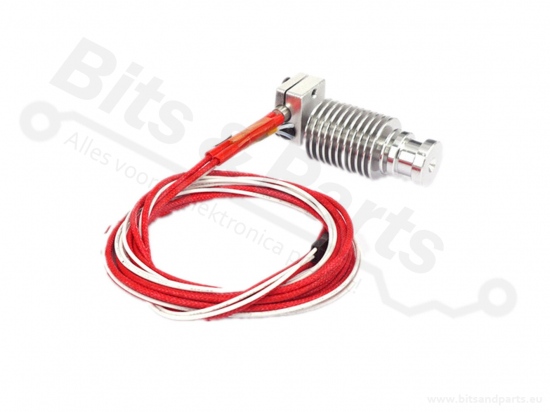 Hotend E3D V6 J-head short/direct aluminium 1,75mm/0,4mm 12V/40W